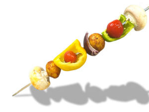 Овощи на мангале